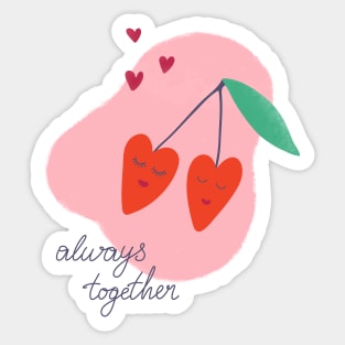 Valentine's day print Sticker